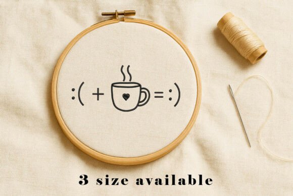 Coffee Mood Embroidery Design File Review