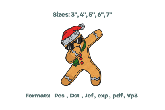 Dabbing Gingerbread Embroidery Review