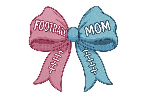 Football Mom Bow Embroidery Design Review