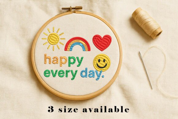 Happy Every Day Embroidery File Review