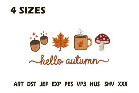 Hello Autumn Fall Embroidery Design Review
