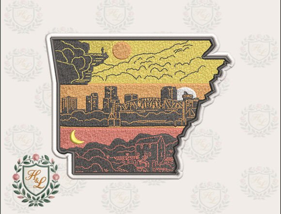 Layers of Arkansas Embroidery Files: A Designer's Review