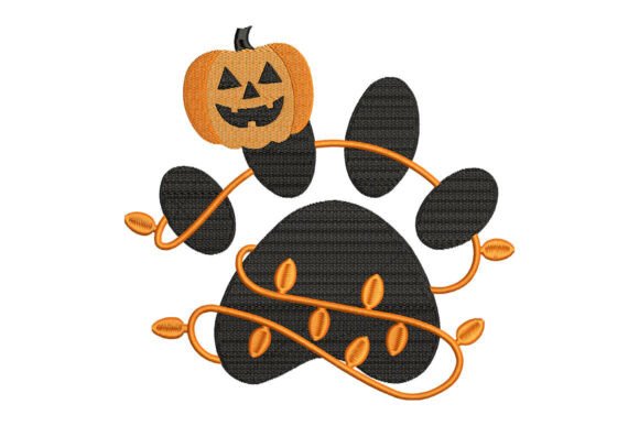 Pumpkin Paw Halloween Embroidery Review
