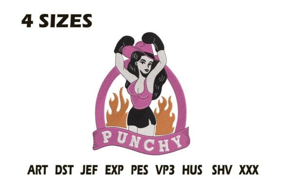 Punchy Cowgirl Embroidery Design Review